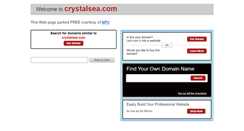 Desktop Screenshot of crystalsea.com